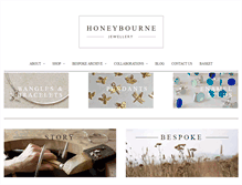 Tablet Screenshot of honeybournejewellery.com